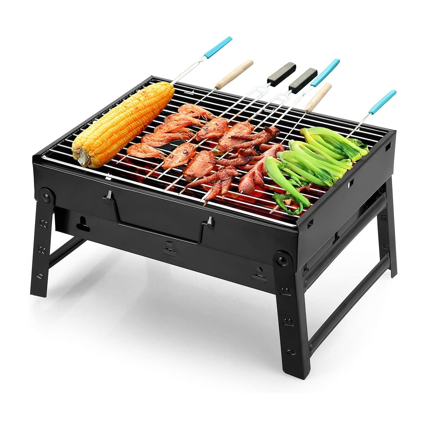 0126 A Barbecue Grill used for making barbecue of types of food stuffs like vegetables, chicken meat etc. 0126 A Barbecue Grill used for making barbecue of types of food stuffs like vegetables, chicken meat etc.